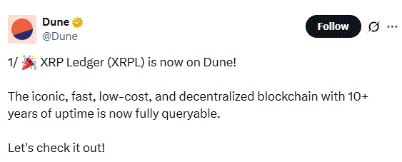 Xrpl On Dune