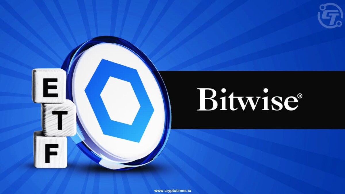 Bitwise Submits Sec Filing For First-Ever Chainlink Etf In Us