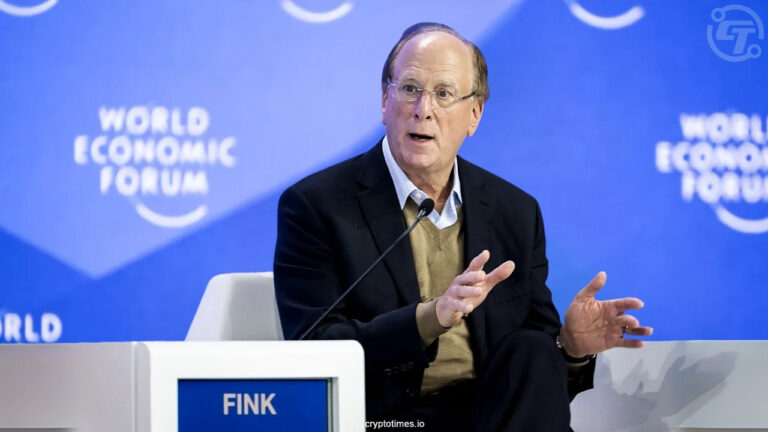 BlackRock’s Larry Fink Joins World Economic Forum as Interim Co-Chair