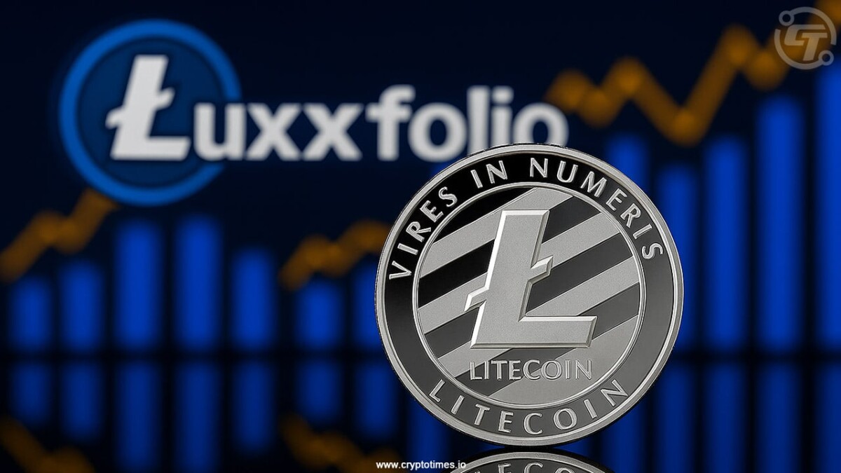 Canadian Firm Luxxfolio Plans $100M Boost for Litecoin Treasury