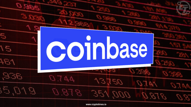 Coinbase Stock Slumps Over 19% in a Week; Lowest Since Sept 2024