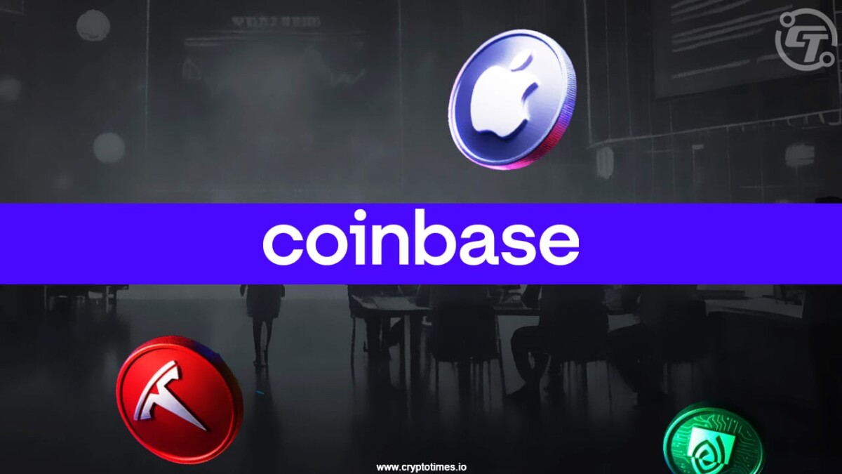 Coinbase to Launch Tokenized Stocks, Prediction Markets: CNBC