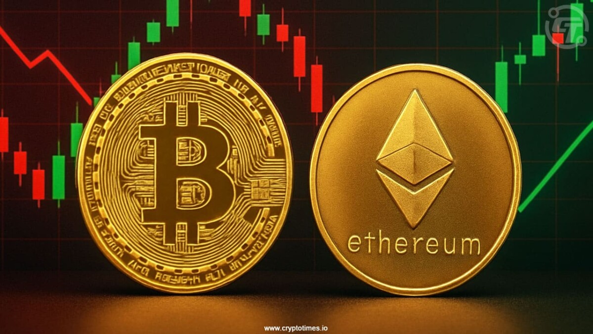 Crypto Sees $1.43B Outflows, Ethereum Outshines Bitcoin