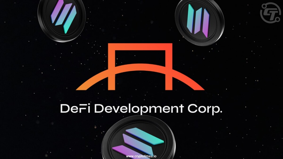 DeFi Dev Corp Expands Solana Treasury With $77M Purchase