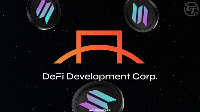 DeFi Dev Corp Expands Solana Treasury With $77M Purchase