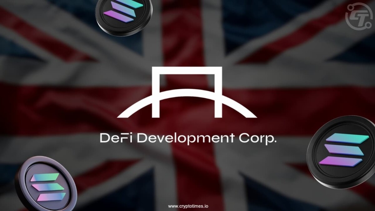 DeFi Development Corp Launches First Solana Treasury Vehicle in UK