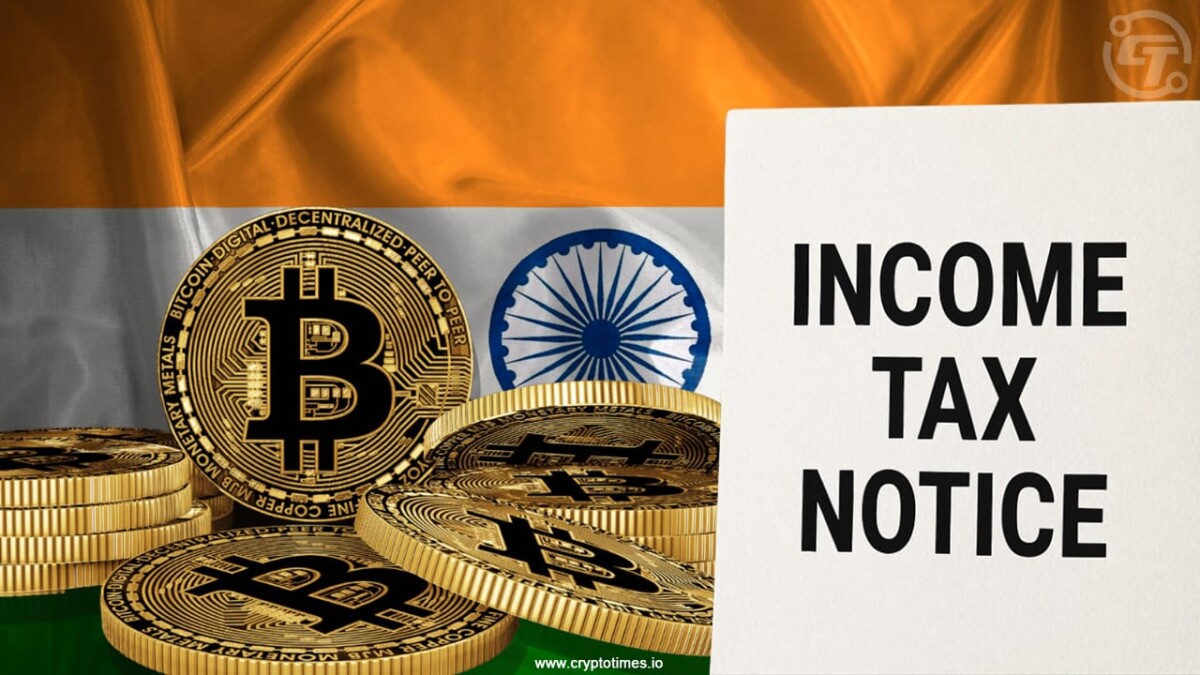 Indian Govt sends 44K emails for undeclared crypto income