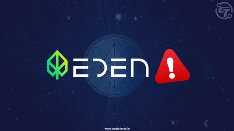 MEV Protocol Eden Network to Shut Down, Distribute Treasury to Holders