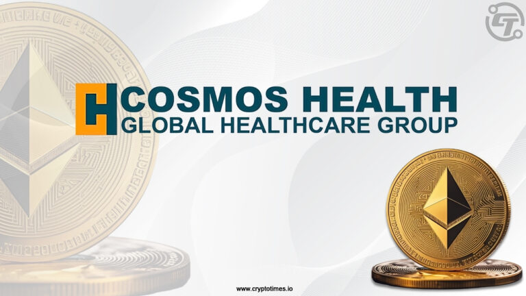 Nasdaq-Listed Cosmos Health Plans $300 Million ETH Treasury