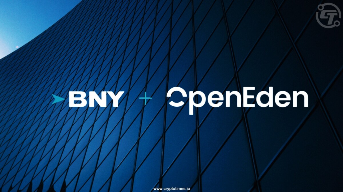 OpenEden Appoints BNY as Investment Manager for Tokenized Fund