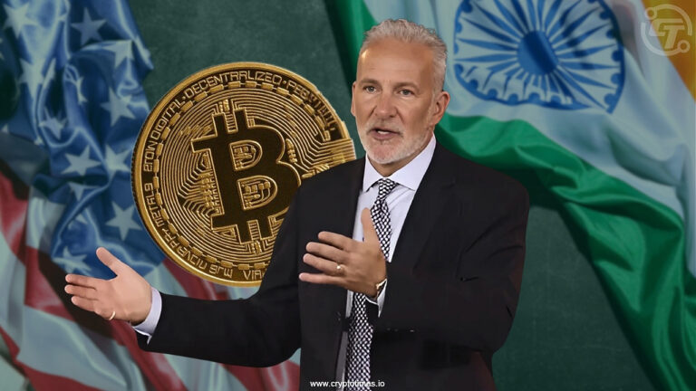 Peter Schiff Says Bitcoin Will Have No Role Amid India-US Tariff Feud
