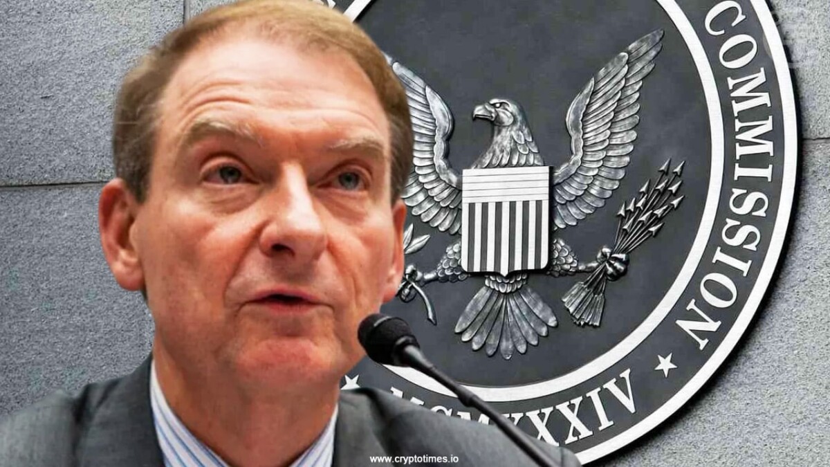 SEC Chair Paul Atkins Project Crypto to Modernize Outdated Rules