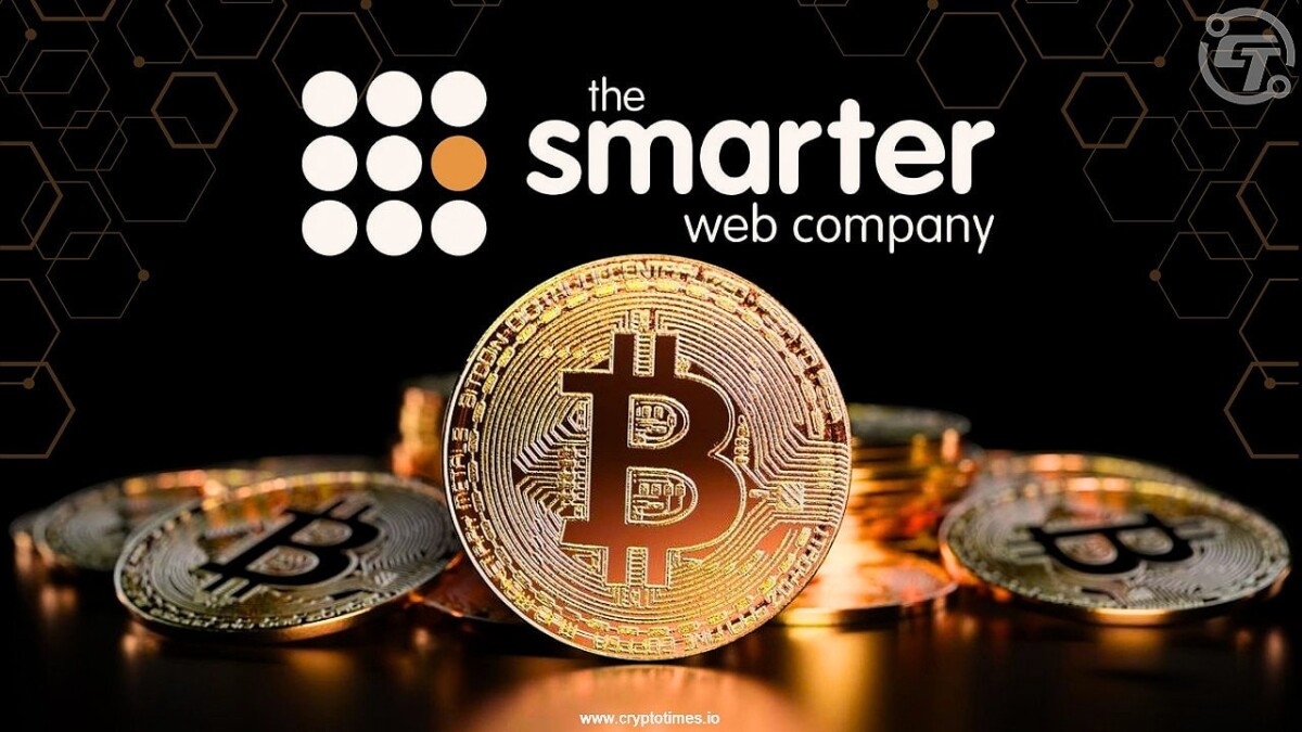 Smarter Web Company Adds 295 Bitcoin to Its Strategic Treasury