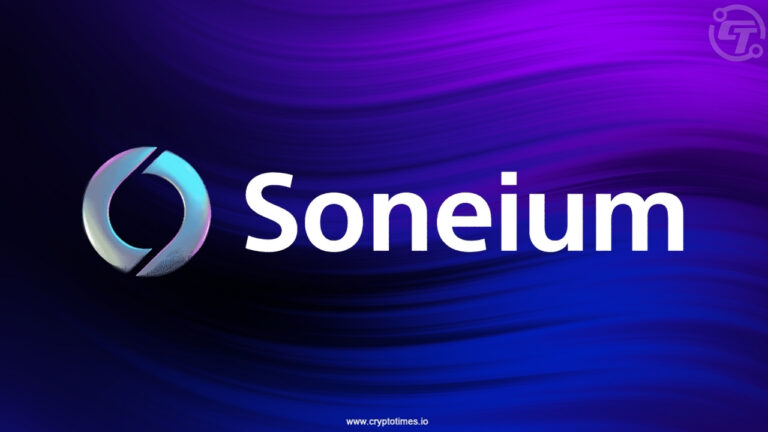Sony’s Soneium Blockchain Launches Reward Program for Users