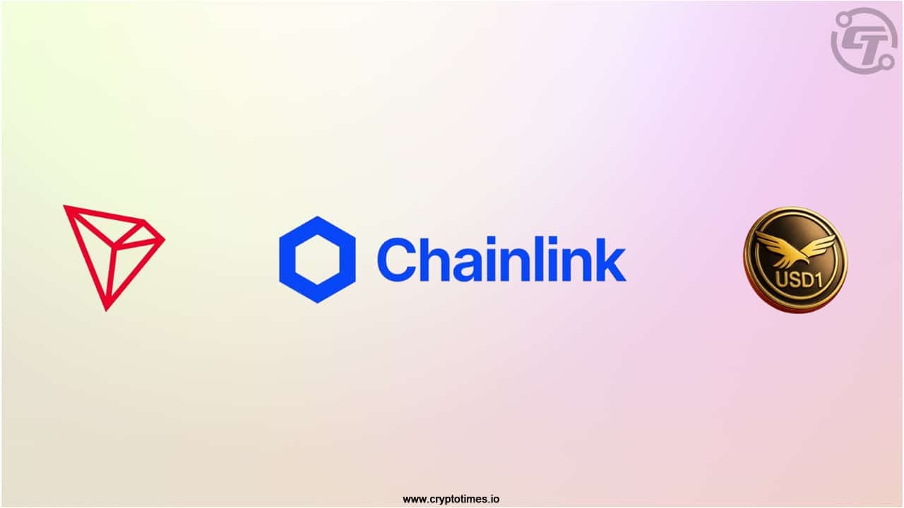 Tron Adds Chainlink Data Feeds For Usd1 Stablecoin