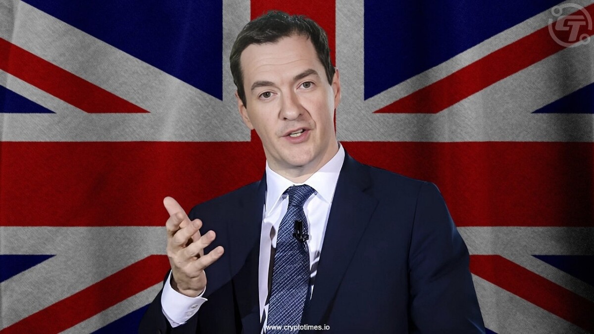 U.K. Lags in Crypto Race says Former Finance Minister George Osborne
