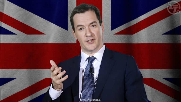 U.K. Lags in Crypto Race says Former Finance Minister George Osborne