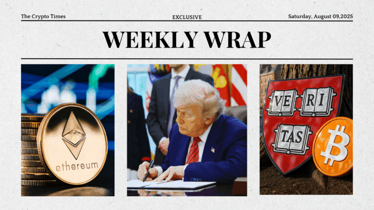 Weekly Wrap Trump’s 401(k) Investment Order, Harvard’s Bitcoin Move, Ethereum Comeback, and More