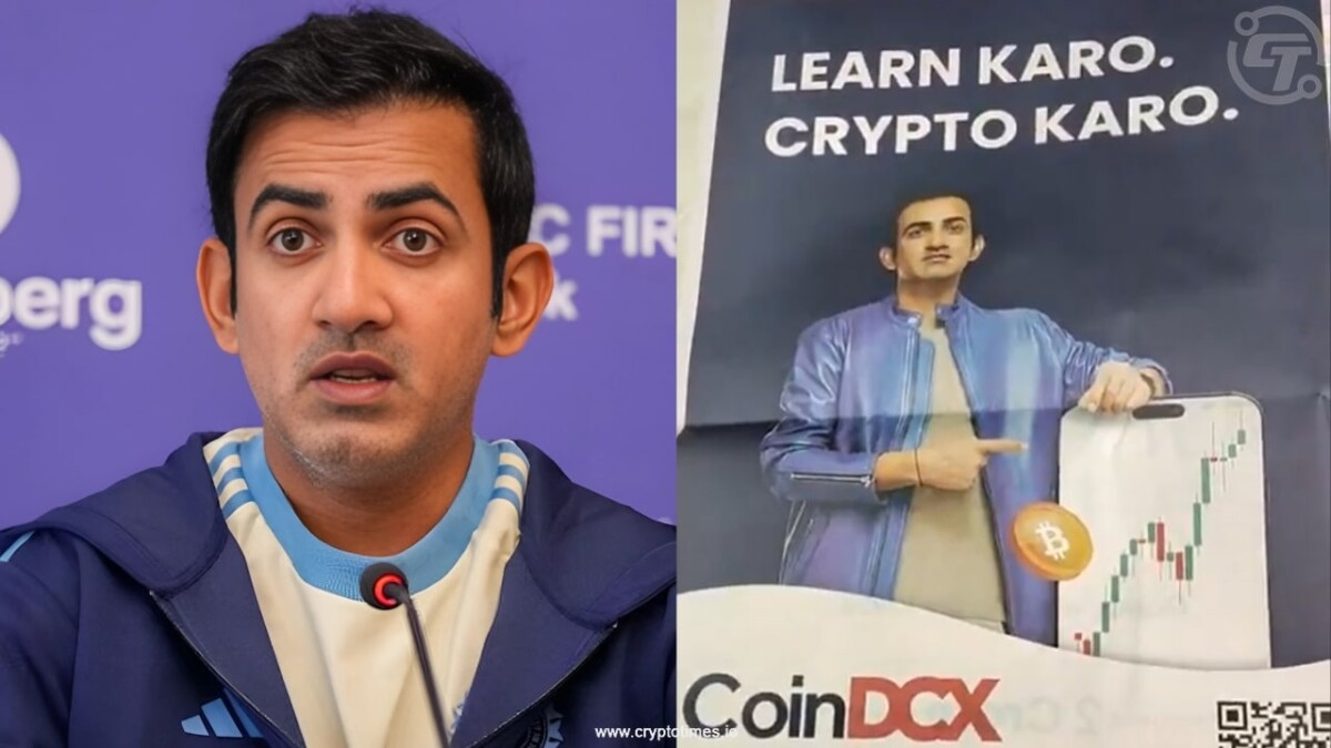 'Where’s the disclosure' Gautam Gambhir trolled for crypto ad