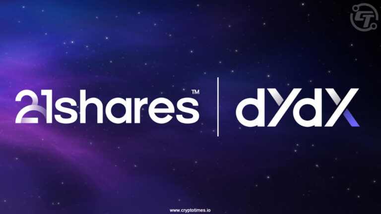 21Shares Launches dYdX ETP on Euronext Exchanges