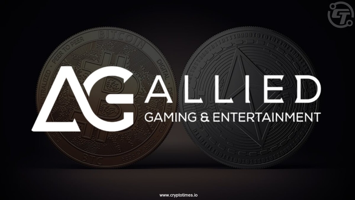 Allied Gaming & Entertainment to Invest  in Bitcoin and Ethereum