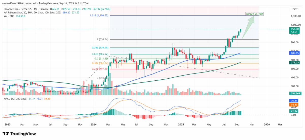 Bnb Daily Chart 