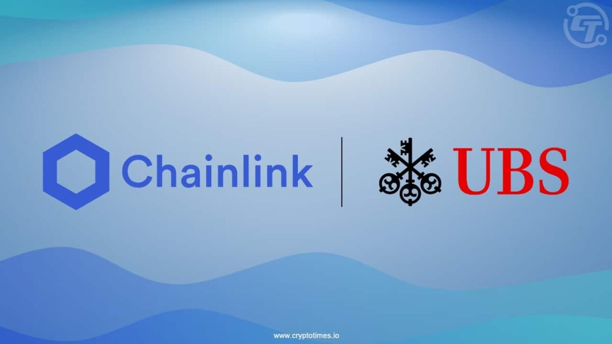 Chainlinks Joins Hands with UBS Group to Roll Out Tokenized Fund