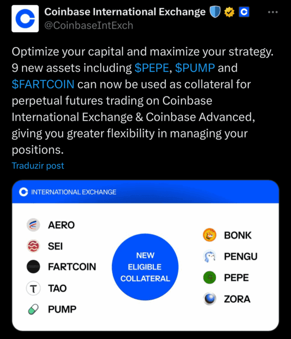 Coinbase Announcement.