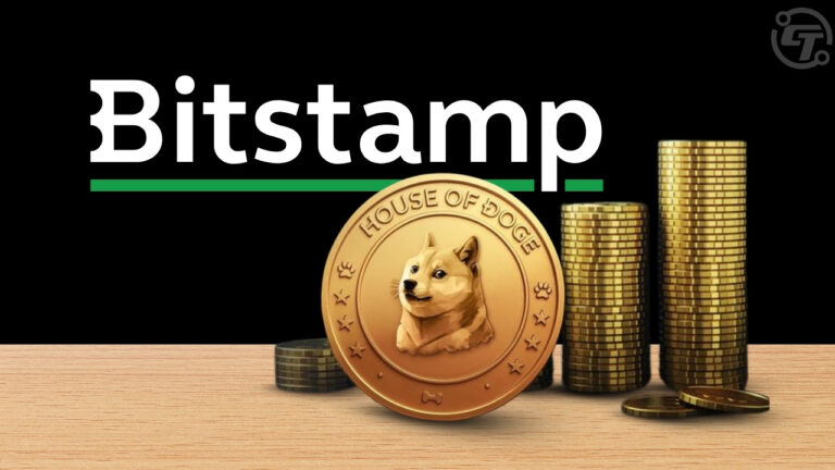 Dogecoin’s House of Doge Taps Bitstamp to Secure DOGE Treasury