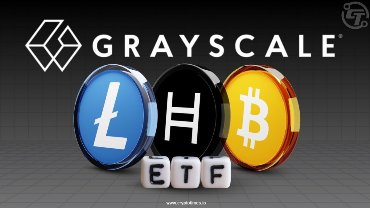 Grayscale Files For Litecoin, Hedera, And First-Ever Bitcoin Cash Etfs