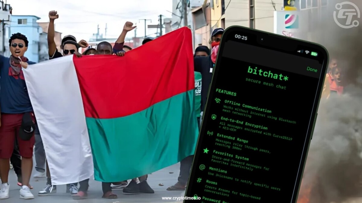 Jack Dorsey’s Bitchat Sees Record Downloads Amid Madagascar Protests
