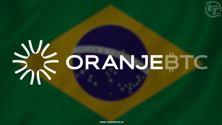 OranjeBTC Becomes Brazil's Top Bitcoin Holder with $385M Purchase