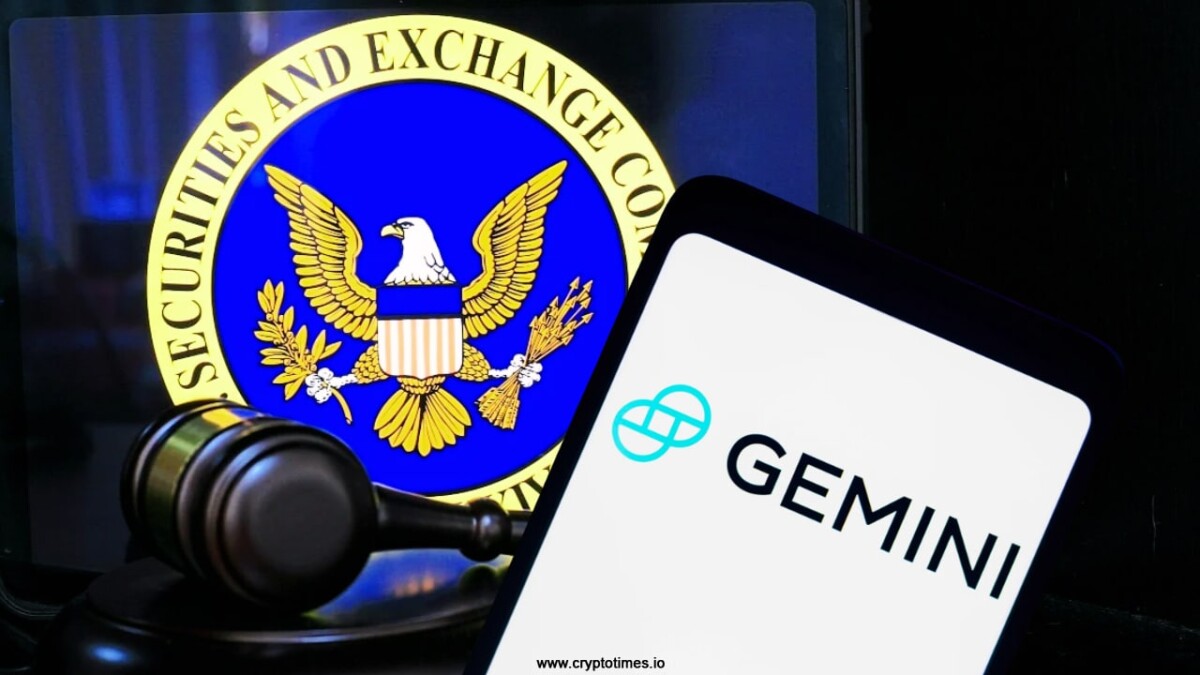 SEC, Gemini Reach Tentative Settlement in Crypto Lending Case