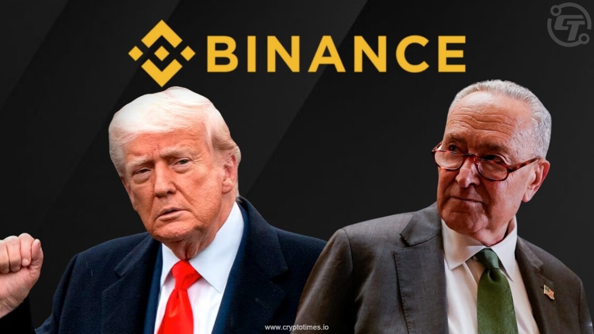 Senators Press DOJ on Trump Administration's Ties To Binance Deal