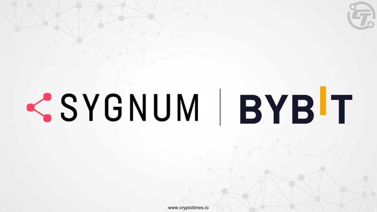 Sygnum Bank Partners With Bybit for Safeguarding Crypto Assets