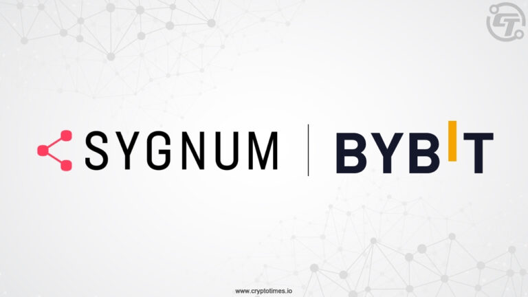Sygnum Bank Partners With Bybit for Safeguarding Crypto Assets