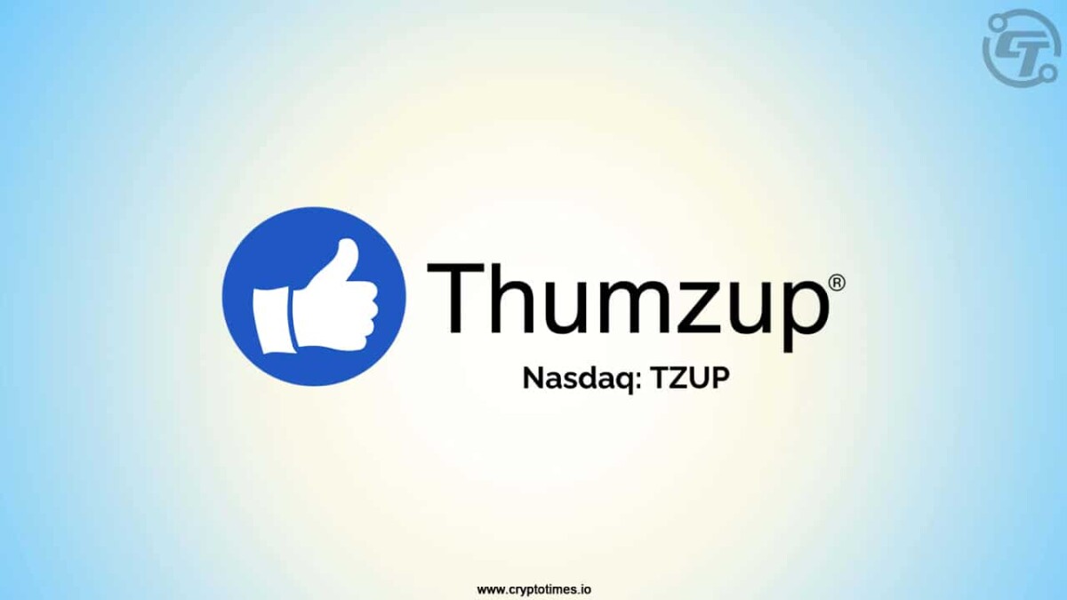 Thumzup Media Highlights Crypto Shift In Shareholder Letter