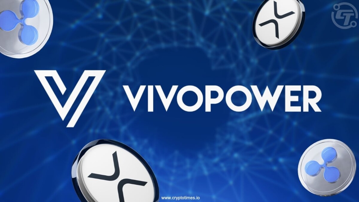 VivoPower to Swap Mined Tokens for XRP at 65% Discount
