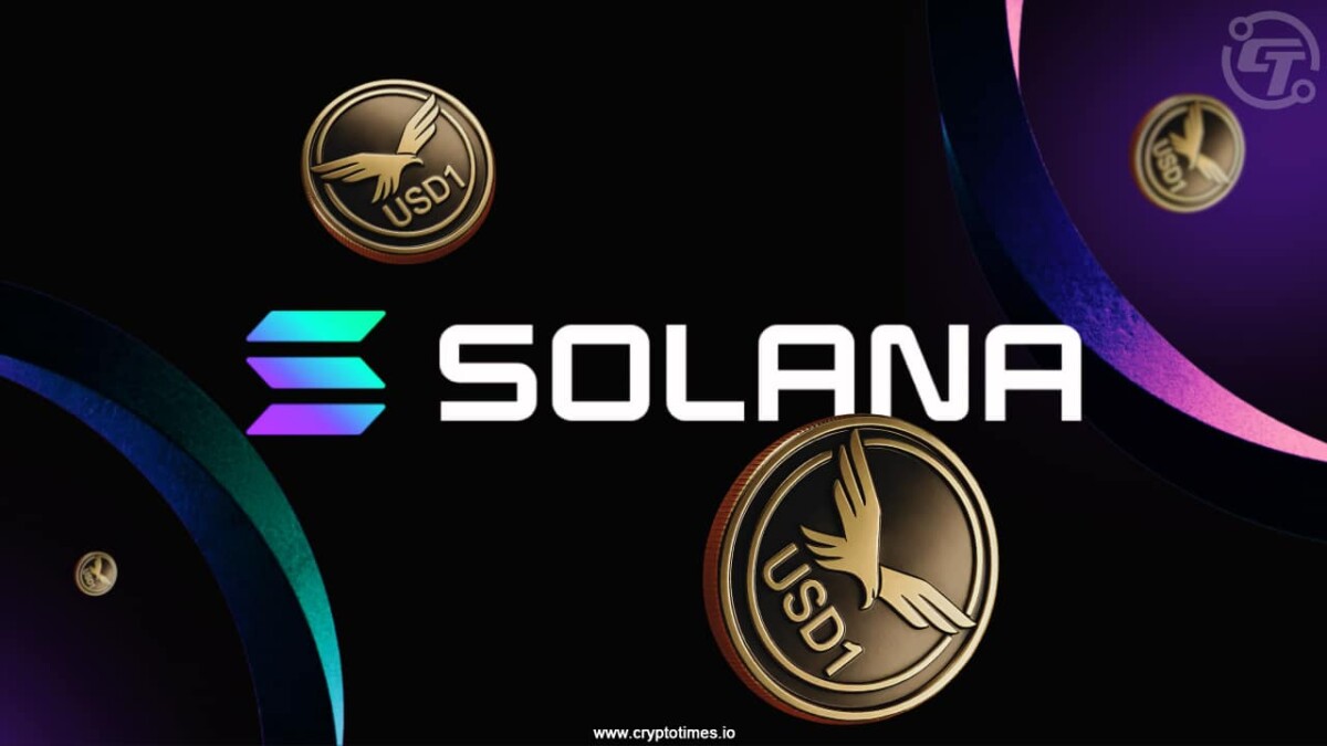 World Liberty Fi's USD1 Launches on Solana with $100M Mint