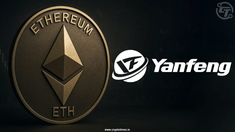 Yunfeng Financial Adds 10,000 ETH Worth $44M to Reserves