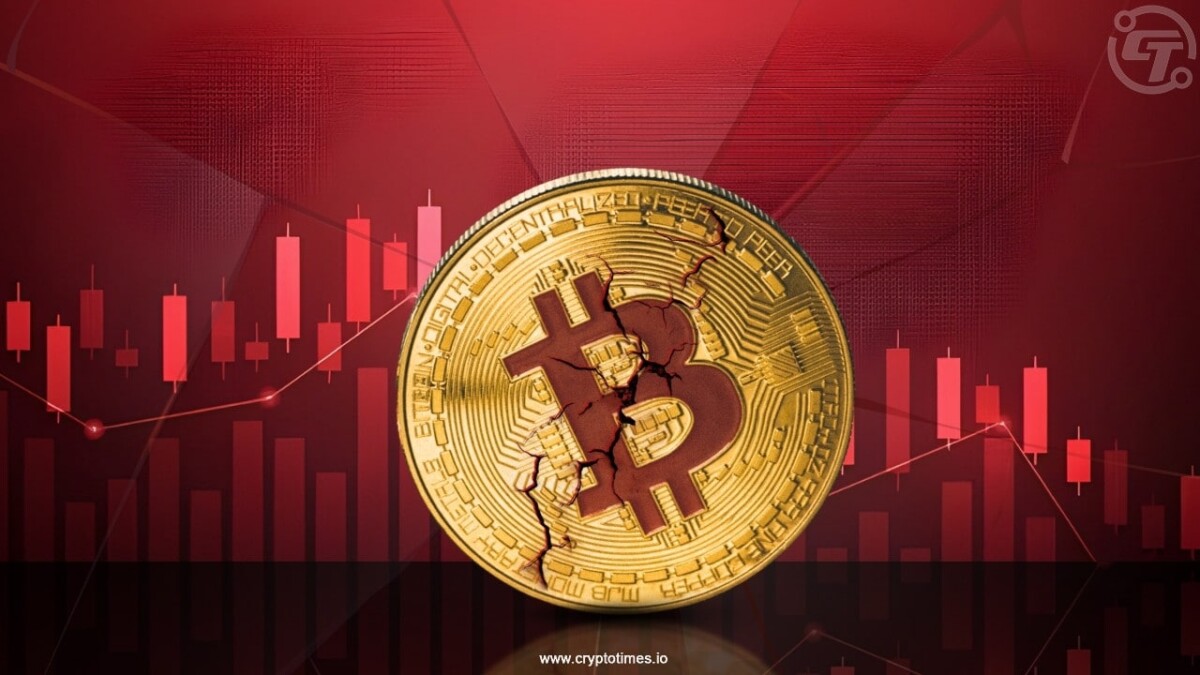 $1.23B Wiped Out as Crypto Market Faces Sharp Fall in Weeks