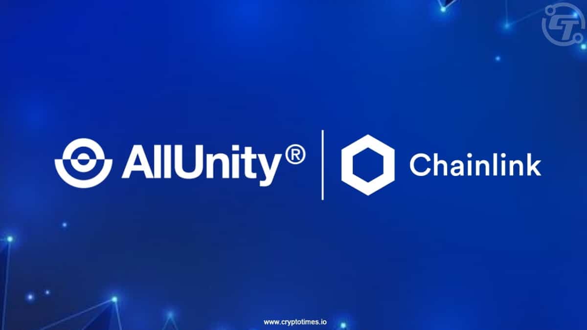 AllUnity Partners Chainlink for Cross-Chain EURAU Stablecoin Payments