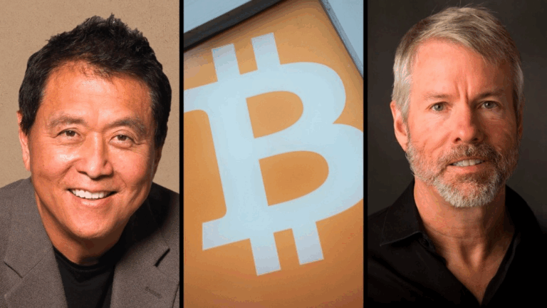 Bitcoin Bulls Saylor and Kiyosaki Predict $150K–$200K Bitcoin by 2025 End
