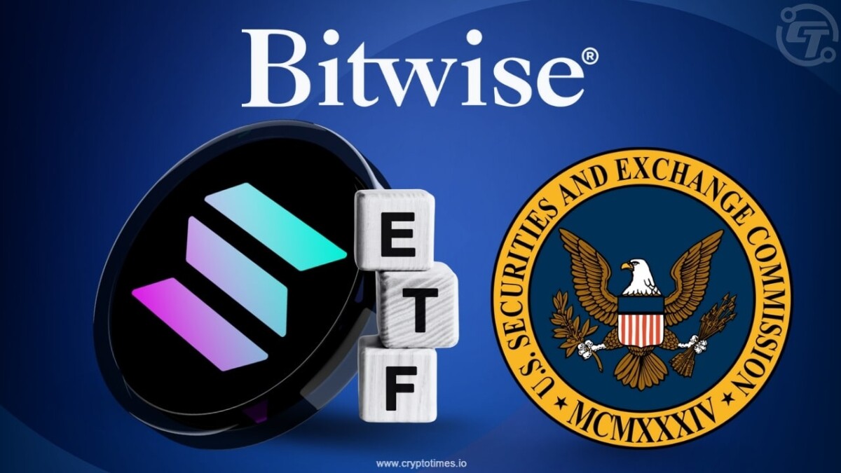Bitwise Amends Its Solana ETF filing Ahead of SEC approval