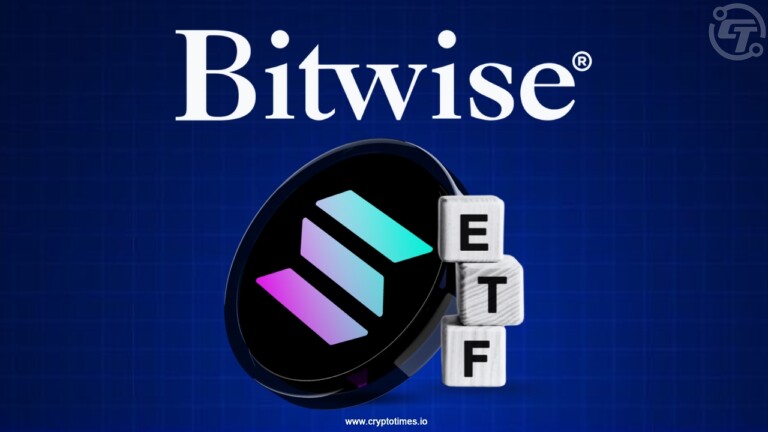 Bitwise to Launch Solana ETF Featuring Staking Rewards