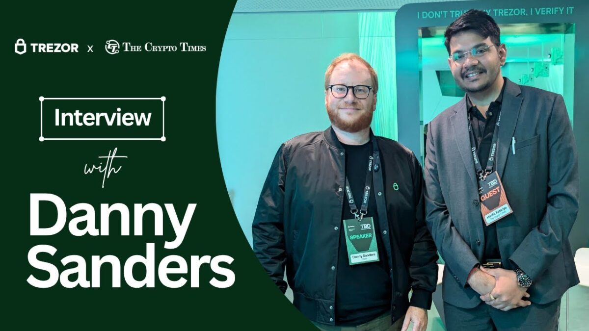 Danny Sanders on Bitcoin, Hardware Wallets & Self-Custody The Crypto Times