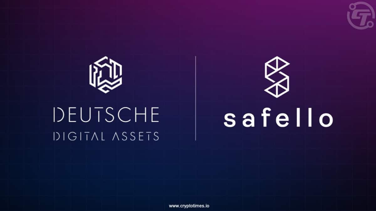 Deutsche Digital Assets And Safello Launch Staked Tao Etp