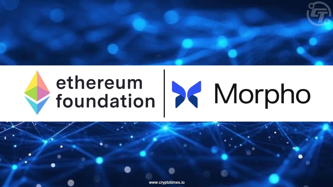 Ethereum Foundation Deploys $6M To Morpho In Defi Expansion