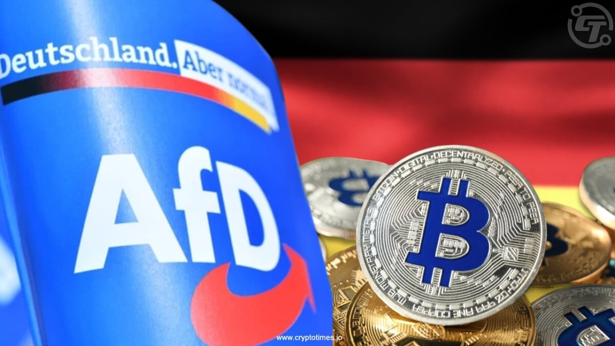 Germany’s 2Nd Largest Party Proposes For A National Bitcoin Reserve