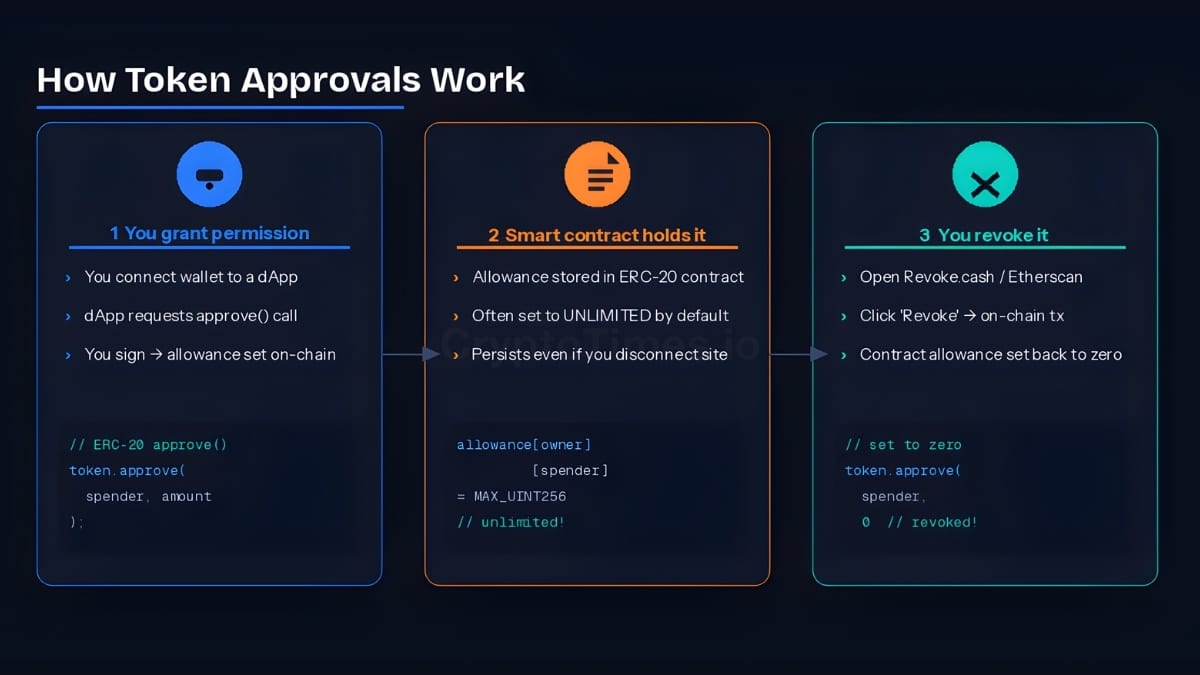 How token approvals work